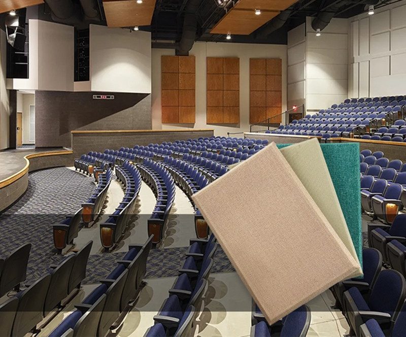Soundproof Fabric Panels For Conference Hall