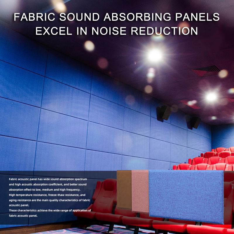 Fabric Sound Absorbing Panels Excel in Noise Reduction