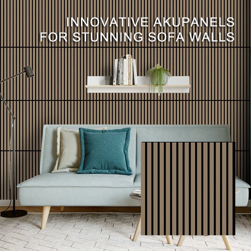 Innovative Akupanels for Stunning Sofa Walls