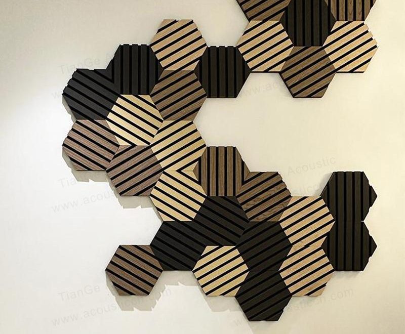 Sound and Decor Harmony with Hexagonal Akupanel