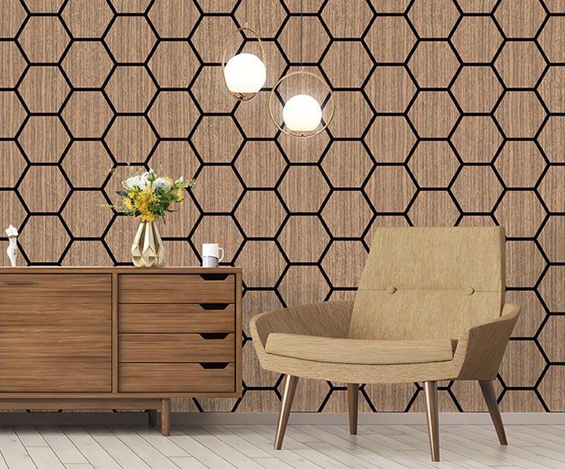 Hexagon Wooden Acoustic Panels