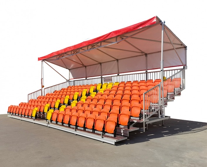 TSP8VIP Mobile Bleachers