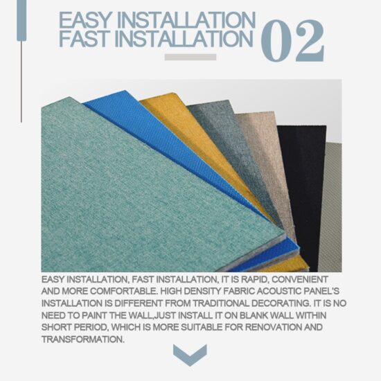 High Density Fabric Acoustic Panel - Image 7