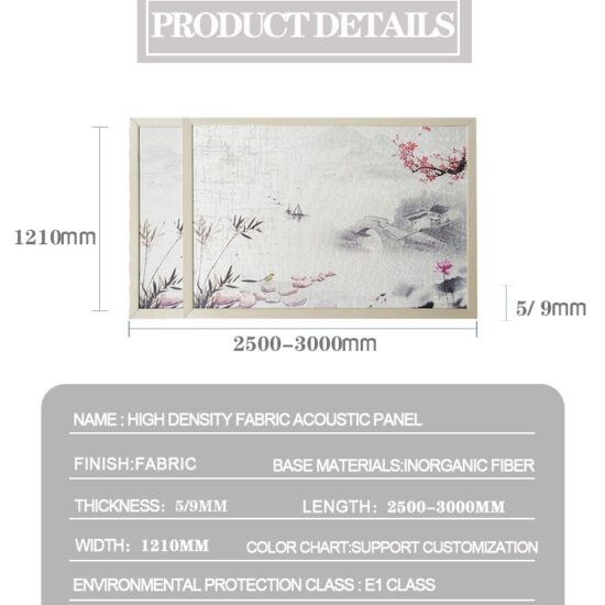 High Density Fabric Acoustic Panel - Image 9