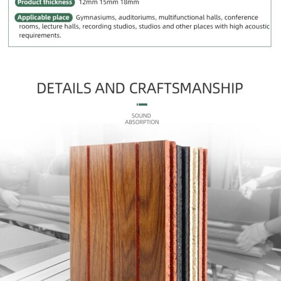 Mgo Grooved Acoustic Panel - Image 4