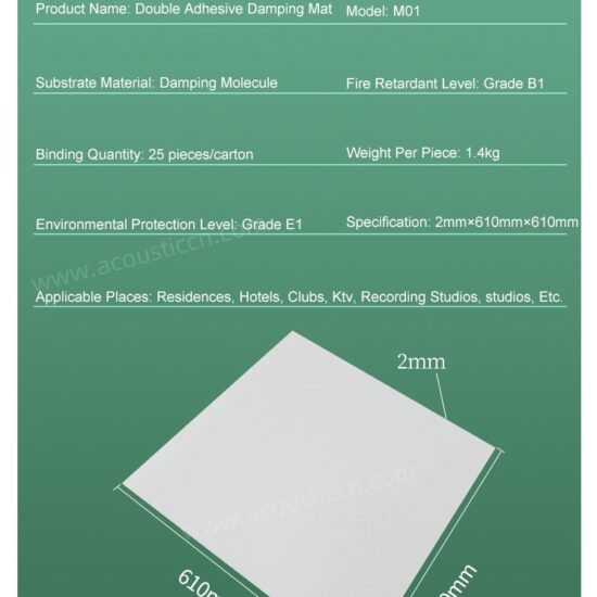 Double Adhesive Damping Mat - Image 8