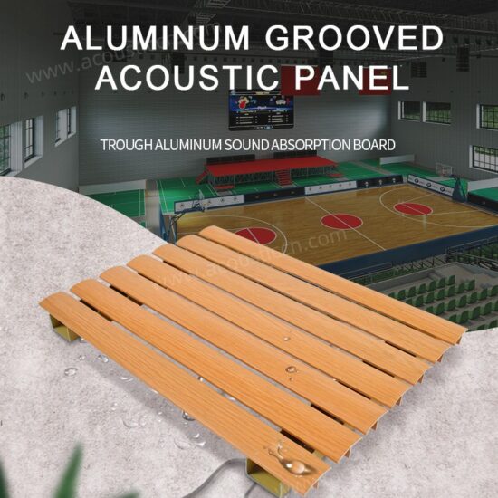 Aluminum Grooved Acoustic Panel - Image 2