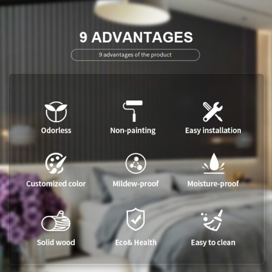 Fluted Wood Panel - Image 4