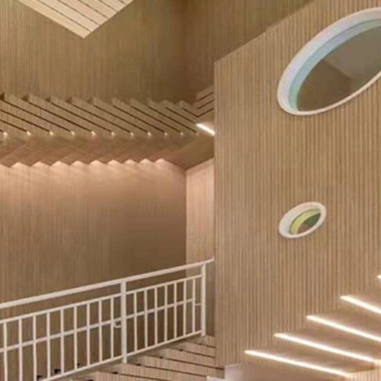 Interior 2.44 Meters Mdf Grooved Wall Panels