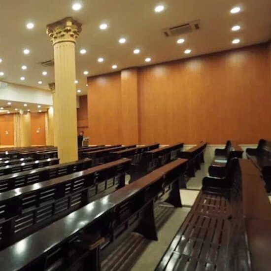 Acoustic Mdf Board With Grooves For Auditorium