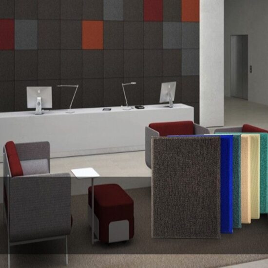 Fabric Acoustic Wall Panels For Office - Image 1