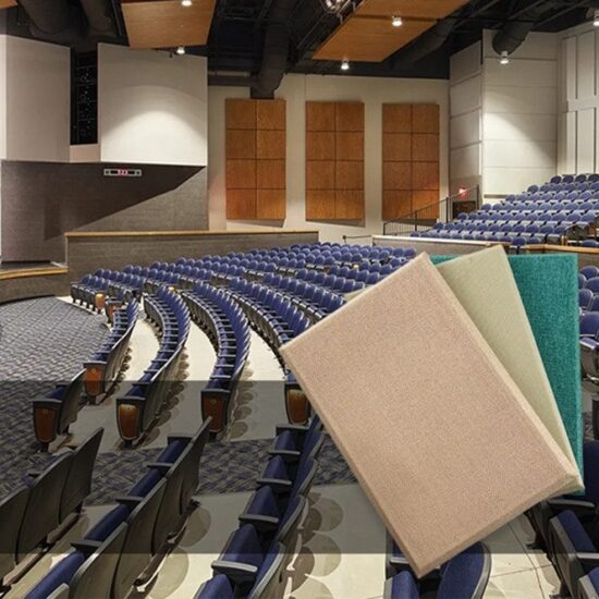 Soundproof Fabric Panels For Conference Hall