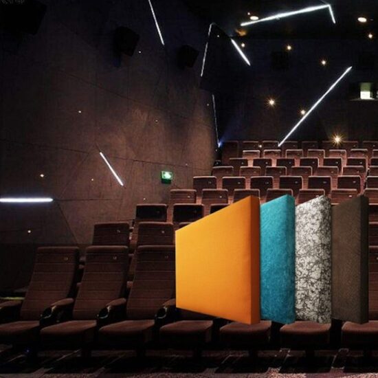 Cinema Acoustic Fabric Panels For Walls