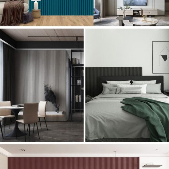 Curved Solid Wooden Fluted Panels - Image 9