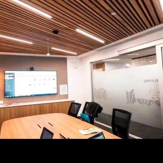 Grooved Mdf Boards For Office Meeting Room