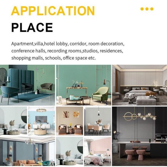 Colored Fiber Acoustic Panel - Image 5