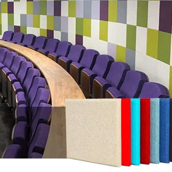 Sound Absorbing Fabric Panels For Chamber