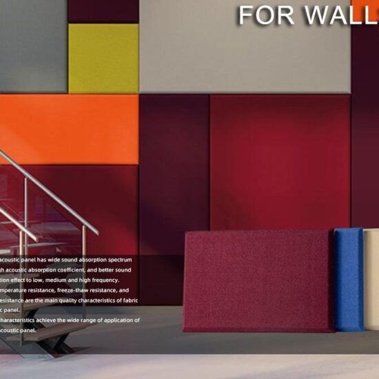 Natural And Colored Fabric Boards For Walls