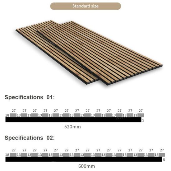 Stylish and Easy-to-Install Wood Slats Panels - Image 4