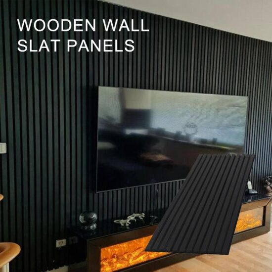 Natural and Eco-Friendly Wooden Wall Slat Panels