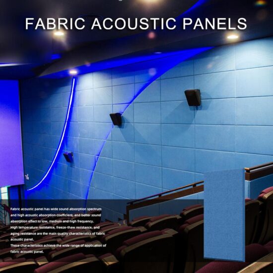Enhancing Cinematic Experience with Fabric Acoustic Panels