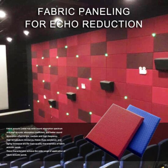 Fabric Paneling for Echo Reduction