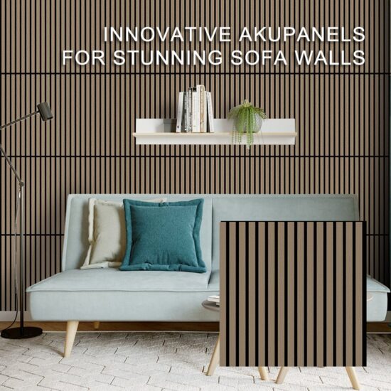 Innovative Akupanels for Stunning Sofa Walls