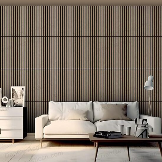 Akupanel 60cm Acoustic Slat Wood Panels