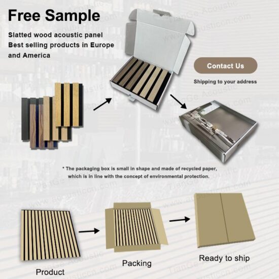 Akupanel 60cm Acoustic Slat Wood Panels - Image 3