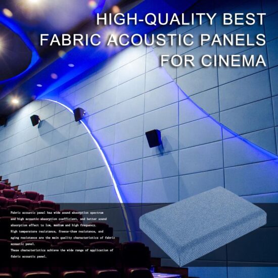 High-Quality Best Fabric Acoustic Panels for Cinema