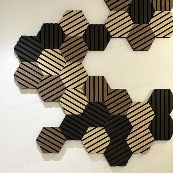 Sound and Decor Harmony with Hexagonal Akupanel