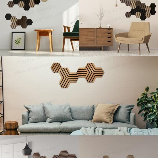 Sound and Decor Harmony with Hexagonal Akupanel - Image 2