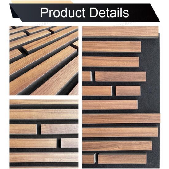 Irregularly Shaped Wood Slat Panels - Image 4