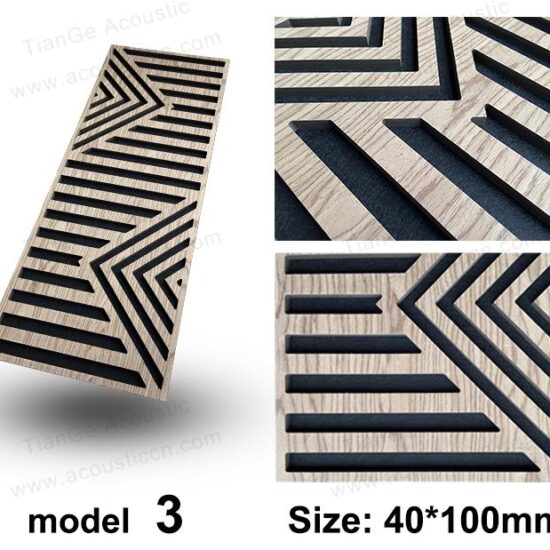 Irregularly Shaped Wood Slat Wall Panel - Image 4