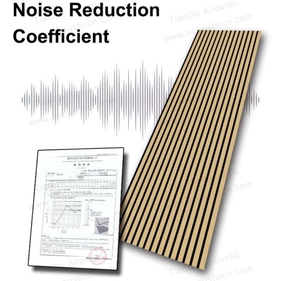 Acoustic Wood Slat Wall Panels Enhance Decor - Image 11