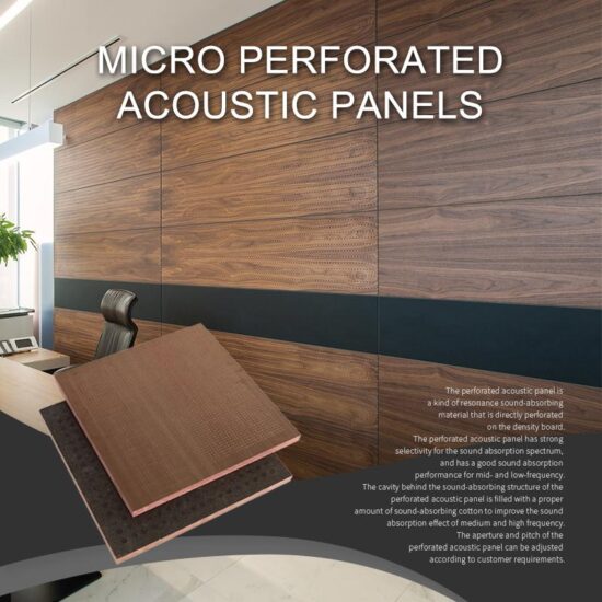 Micro Perforated Acoustic Panels
