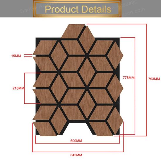 Diamond Decorative Acoustic Panels - Image 8