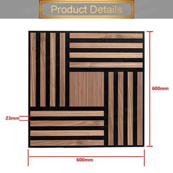 Wooden Strip Surround Acoustic Panels - Image 7