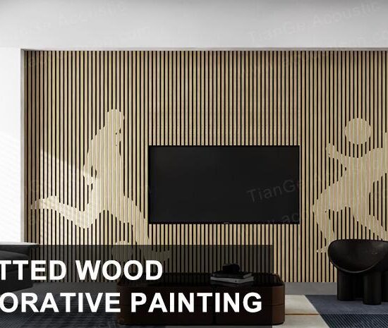 Slatted Wood Decorative Painting - Image 4