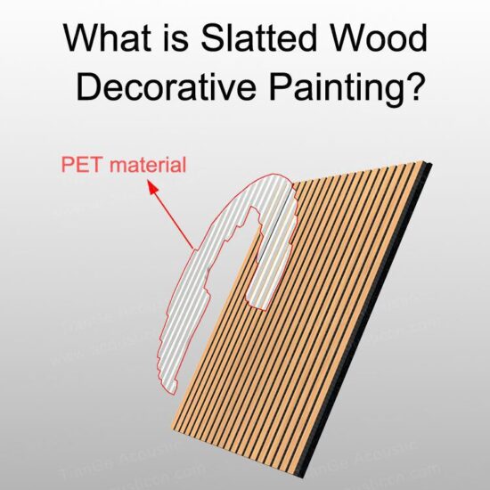 Slatted Wood Decorative Painting - Image 2