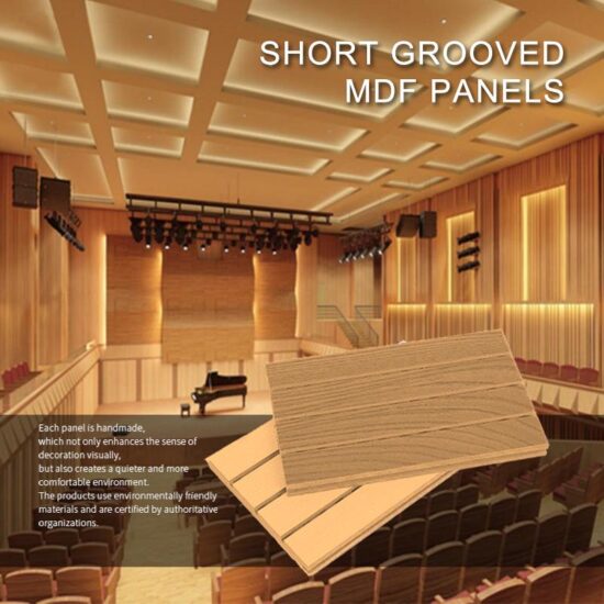 Enhance Interiors with Short Grooved MDF Panels - Image 2