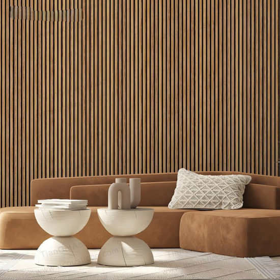 Lightweight Slatted Acoustic Panels