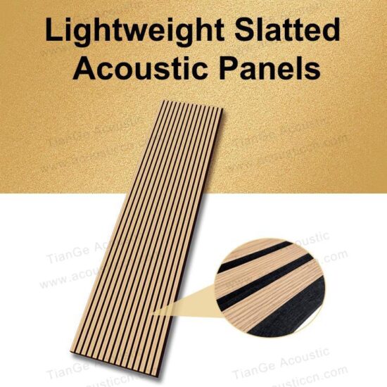 Lightweight Slatted Acoustic Panels - Image 4
