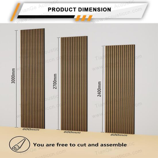 Lightweight Slatted Acoustic Panels - Image 5