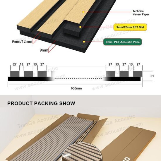 Lightweight Slatted Acoustic Panels - Image 8